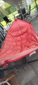 Fatboy hangmat rood, Ophalen, Gebruikt, Meerpersoons, Met standaard