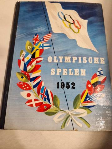 Olympische Spelen Helsinki 1952 - Boek, plaatjes album beschikbaar voor biedingen