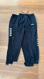 Hummel trainingsbroeken mt L, Ophalen of Verzenden, Zo goed als nieuw, Zwart, Voetbal