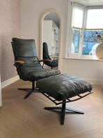 Relaxstoel / het anker fauteuil tiberius en hocker, Ophalen, Zo goed als nieuw, 75 tot 100 cm, 50 tot 75 cm