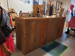 Houten Balie/toonbank, Ophalen, Met plank(en), Gebruikt, Geen