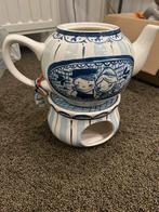 Blond amsterdam theepot set delfts blauw, Ophalen of Verzenden