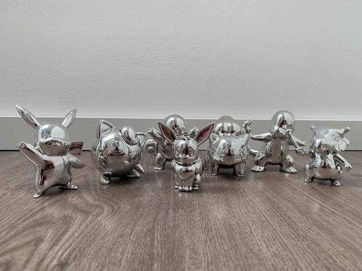Chrome Pokemon figuren, Verzamelen, Poppetjes en Figuurtjes, Zo goed als nieuw, Ophalen of Verzenden