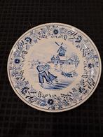 Delfts Blauw Bord - Winterlandschap, Ophalen of Verzenden