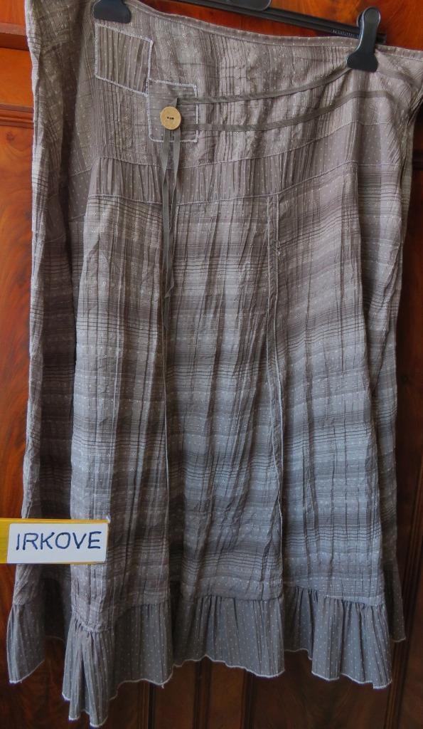 NIEUWE LANGE ROK VAN PAPRIKA * Maat 50 *, Kleding | Dames, Grote Maten, Nieuw, Rok, Grijs, Verzenden