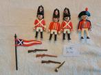 Playmobil 7675+7676 Engelse roodjas soldatenen kapitein, Ophalen of Verzenden, Gebruikt