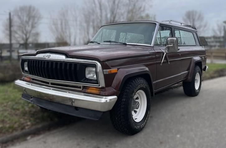 Jeep CHEROKEE Chief 2-deurs, Auto's, Jeep, Bedrijf, Cherokee, LPG, Stationwagon, Handgeschakeld, Geïmporteerd, Bruin, Gebruikt