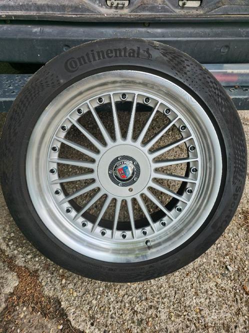 (replica)alpina breedset met Continental sportcontact 7, Auto-onderdelen, Banden en Velgen, Banden en Velgen, Zomerbanden, 19 inch