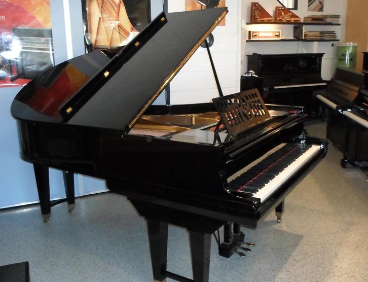 Rönisch 200 vleugel - Feestdagen Prijzenfestijn!, Muziek en Instrumenten, Piano's, Zo goed als nieuw, Vleugel, Zwart, Hoogglans