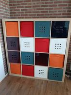 Te koop een prachtige Ikea Kallax 16 vakkenkast., Huis en Inrichting, Ophalen, Overige materialen, Gebruikt, 100 tot 150 cm