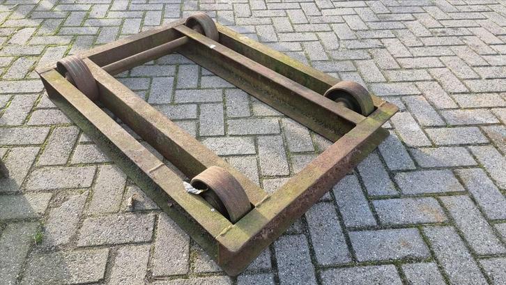 Kar / slede - 120x100cm, Doe-het-zelf en Verbouw, Transportwagens, Transportkar, Ophalen