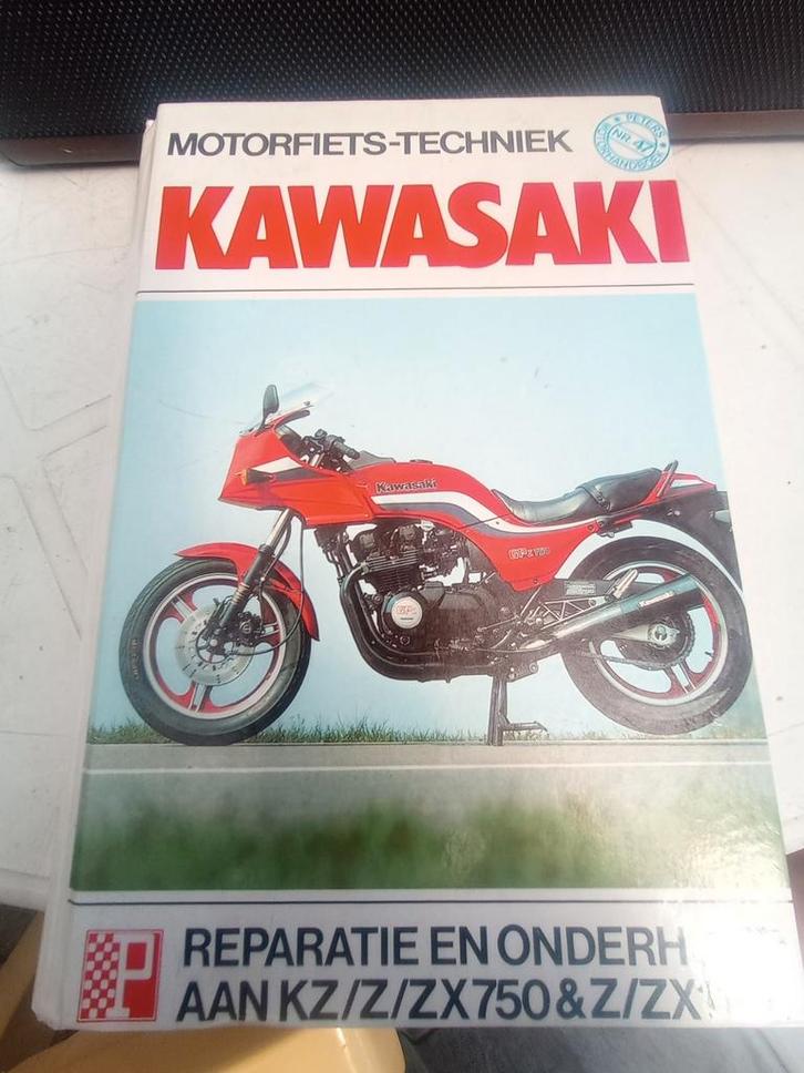 Titel:
Motorfiets-techniek Kawasaki: KZ, Z, ZX750 & Z/ZX110, Motoren, Handleidingen en Instructieboekjes, Kawasaki, Ophalen of Verzenden