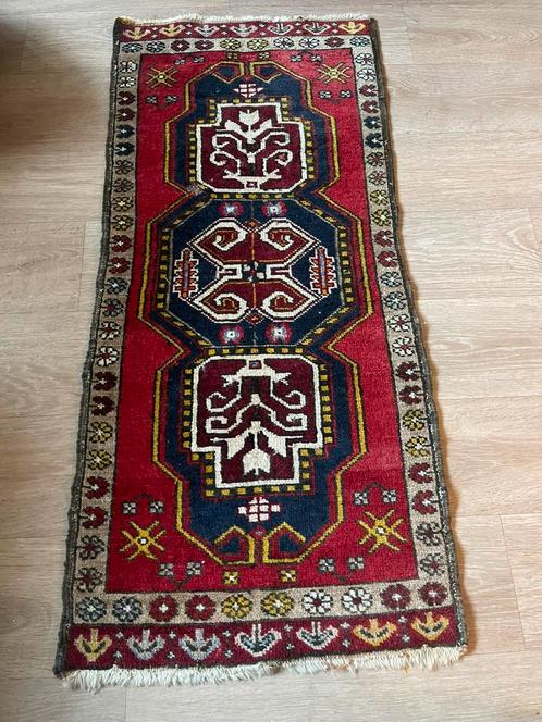 Handgeknoopt Turks tapijt – Konya – Getaxeerd op €450, Huis en Inrichting, Stoffering | Tapijten en Kleden, Gebruikt, 50 tot 100 cm