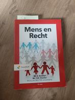 A. Bunthof - Mens en Recht, Sociale wetenschap, Ophalen of Verzenden, Zo goed als nieuw, A. Bunthof; Y.M. Visscher