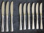 Nr PP52: 9 Roestvrij stalen Haags Lofje messen, Gebruikt, Tweedehands onbekend., Ophalen of Verzenden, Rvs of Chroom