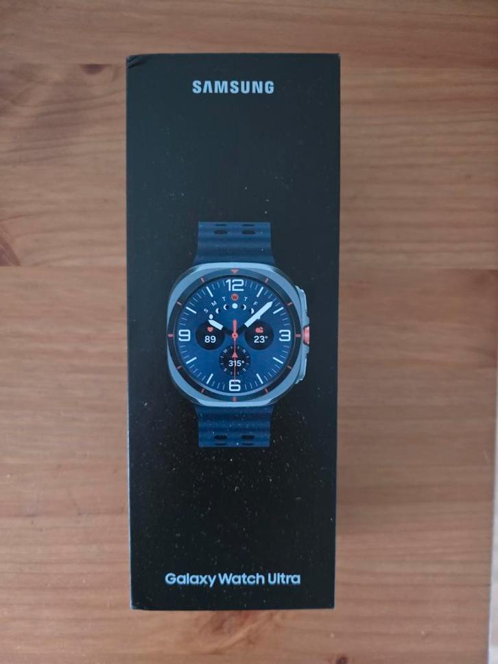 Samsung Galaxy Watch 7 Ultra GLOEDNIEUW GESLOTEN VERPAKKING, Sieraden, Tassen en Uiterlijk, Smartwatches, Nieuw, Android, Blauw
