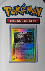 Aggron reverse Holo Rare, Ex Series, Ruby& Sapphire Set 2003, Ophalen of Verzenden, Zo goed als nieuw, Losse kaart, Foil
