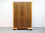 Vintage kledingkast 2 deurs wengé, Ophalen, Gebruikt, 100 tot 150 cm, 150 tot 200 cm