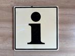 Verkeersbord i (= informatie) 60 x 60 cm, Verzamelen, Overige Verzamelen, Ophalen, Gebruikt