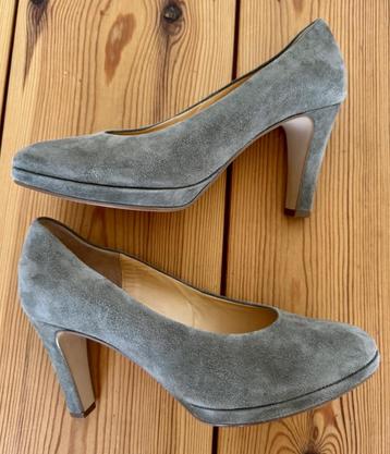 Pumps Gabor - Suède Leer Grijs - Maat 37 (UK 4) beschikbaar voor biedingen