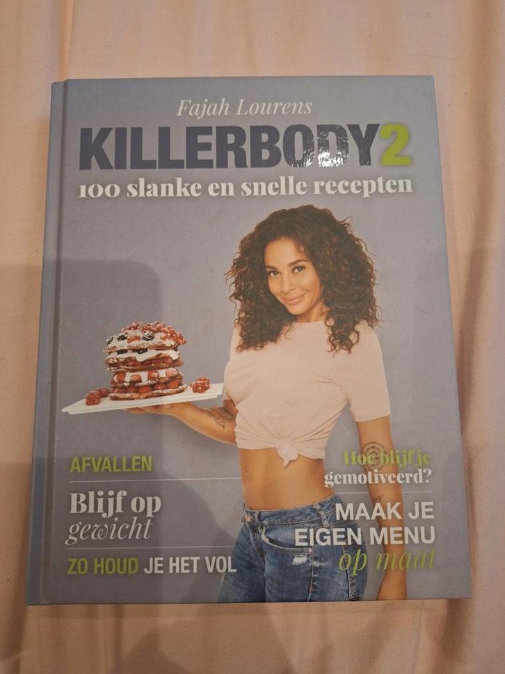 Killerbody 2 - Fajah Lourens - Nieuw!, Boeken, Kookboeken, Zo goed als nieuw, Voorgerechten en Soepen, Hoofdgerechten, Tapas, Hapjes en Dim Sum