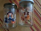 Halloween heksjes potjes, Huis en Inrichting, Keuken | Potten en Pannen, Ophalen of Verzenden, Nieuw, Glas, Pot, Bus of Blik