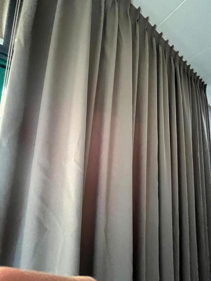 Toppoint verduisterend overgordijn (nieuw) 261x210, Huis en Inrichting, Stoffering | Gordijnen en Lamellen, Nieuw, 200 cm of meer