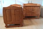 grenen houten ledikantje met matrasje en grenen commode, Ophalen, Gebruikt, Jongetje of Meisje