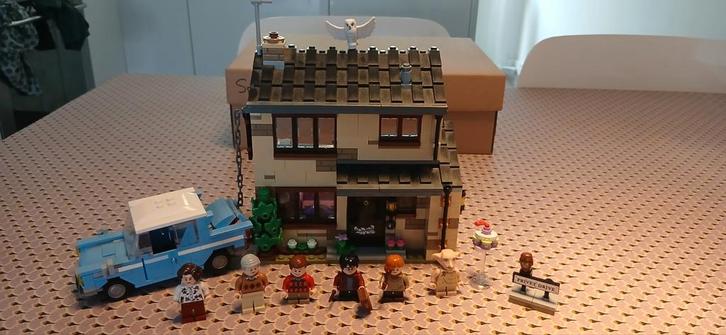 Lego 75968 harry potter ligusterlaan 4, Kinderen en Baby's, Speelgoed | Duplo en Lego, Zo goed als nieuw, Lego, Complete set, Ophalen of Verzenden