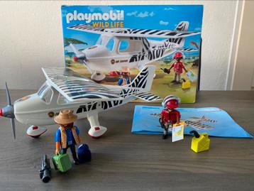 Playmobil safari vliegtuig- 6938