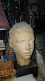 Beeld hoofd, Antiek en Kunst, Kunst | Beelden en Houtsnijwerken, Ophalen