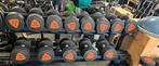 Ziva pu rubberen dumbells 32-40 kg dumbbell set gewichten, Sport en Fitness, Fitnessmaterialen, Dumbbell, Gebruikt, 32-40 kg dumbells