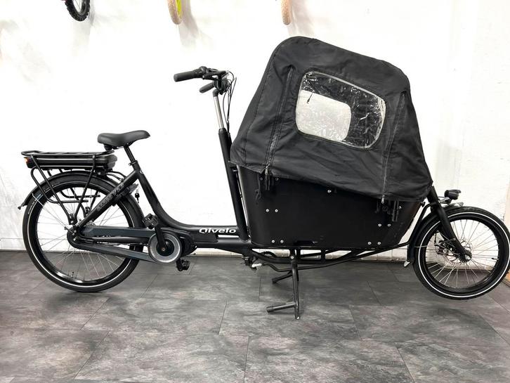 Vogue Carry 2 Elektrische Bakfiets (met garantie), Fietsen en Brommers, Fietsen | Bakfietsen, Zo goed als nieuw, 4 kinderen of meer