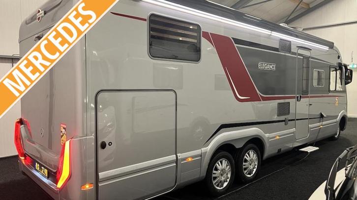Bürstner Elegance EP Level Airco Lithium Omvormer, Caravans en Kamperen, Campers, Particulier, tot en met 2, Bürstner, Mercedes