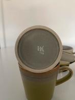 Set van 4 HK Living mokken, Gebruikt, Keramiek, Ophalen of Verzenden, Overige stijlen