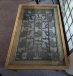 Aziatisch eettafel met gietijzeren uitsnijden, Ophalen, Gebruikt, 50 tot 100 cm, Minder dan 50 cm