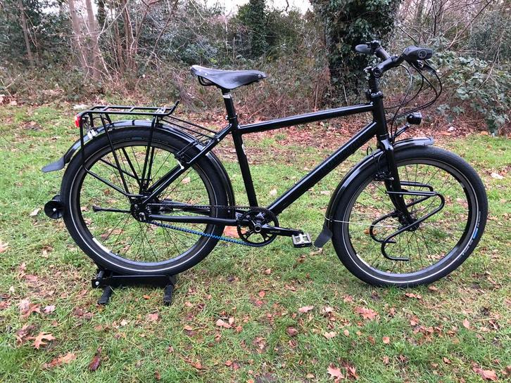 dworx Off Rohler Evo 47 cm Rohloff Riem Son verlichting, Fietsen en Brommers, Fietsen | Heren | Sportfietsen en Toerfietsen, Gebruikt