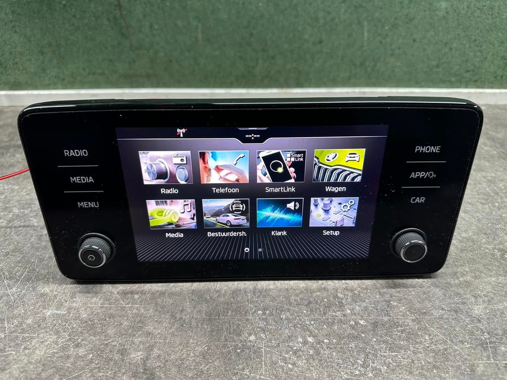 Autoradio Kamiq Scala MIB3E MQB BT  654 035 869K IZY, Auto diversen, Autoradio's, Zo goed als nieuw, Ophalen