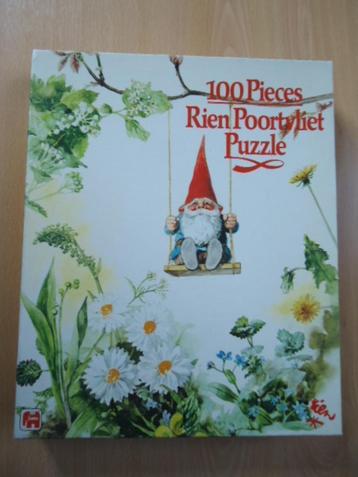 Vintage puzzel, kabouter op de schommel. Rien Poortvliet beschikbaar voor biedingen