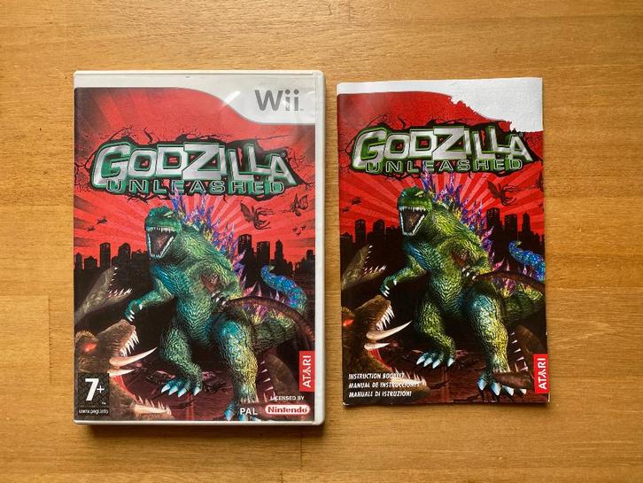 Godzilla unleashed wii, Spelcomputers en Games, Games | Nintendo Wii, Zo goed als nieuw, Sport, 3 spelers of meer, Vanaf 3 jaar