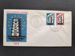 Eerstedagenvelop E27 - Europa 1956 (zonder adres), Verzenden, Onbeschreven, Nederland