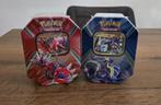 Pokémon - Scarlet & Violet Paldea Evolved Summer Tin SET, Ophalen of Verzenden, Nieuw, Boosterbox, Foil