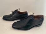 Van Bommel 7 1/2 H zwarte leren veters schoenen 421), Zwart, Floris van Bommel, Ophalen of Verzenden, Zo goed als nieuw