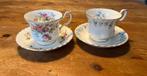 2 x kop en schotel royal albert moss rose memory lane, Ophalen of Verzenden