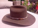 Stetson Cowboyhoed, maat 57cm. Kleur: bruin, Kleding | Heren, Hoeden en Petten, Ophalen, Zo goed als nieuw