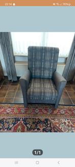 geruite stoffen  fauteuil., Ophalen, Gebruikt, Stof
