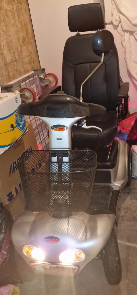 Practicomfort TE-889slbf Scootmobiel. Zie omschrijving!, Diversen, Rolstoelen, Zo goed als nieuw, Elektrische rolstoel, Ophalen