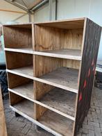 2 Houten stellingkasten, Ophalen of Verzenden, Gebruikt