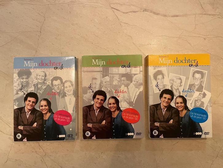 Mijn Dochter en Ik - Seizoen 1 t/m 3 - Complete Boxset, Cd's en Dvd's, Dvd's | Tv en Series, Gebruikt, Komedie, Boxset, Alle leeftijden