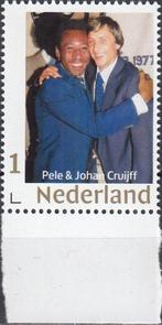 Nederland- 2024- Persoonlijke- Johan Cruijff en Pele (2.10), Postzegels en Munten, Na 1940, Verzenden, Postfris